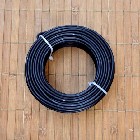 Bonsai Aludraht China eloxiert, Farbe dunkelbraun bis schwarz 3,5 mm 500g